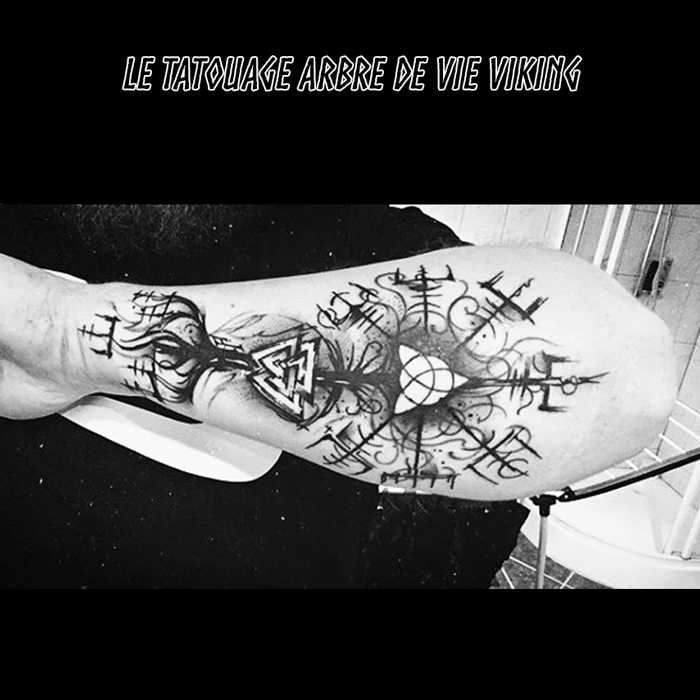 Le tatouage arbre de vie Viking