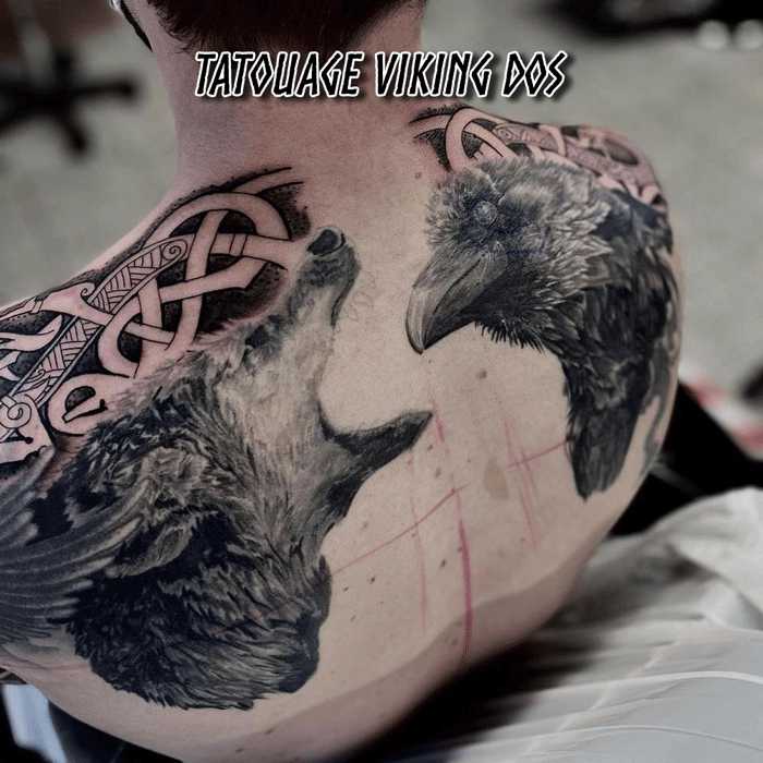 Tatouage viking dos
