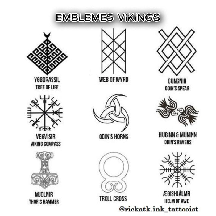 Les Symboles Vikings Et Leurs Significations Symbole Viking Tatouage Les Symboles Vikings Et Leurs Significations Symbole Viking Tatouage