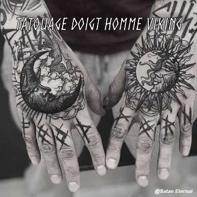 Tatouage Doigt Homme Viking : Exemples Et Signification