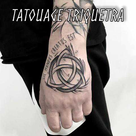 Tatouage Triquetra