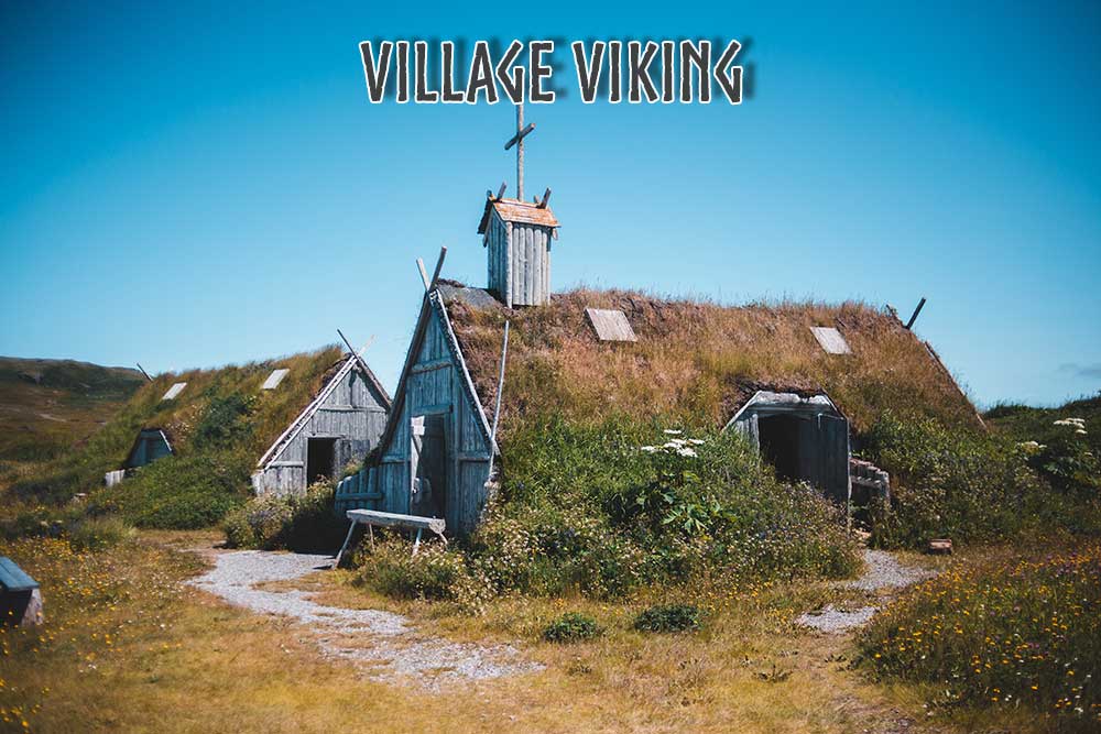 Comment étaient les villages vikings ?