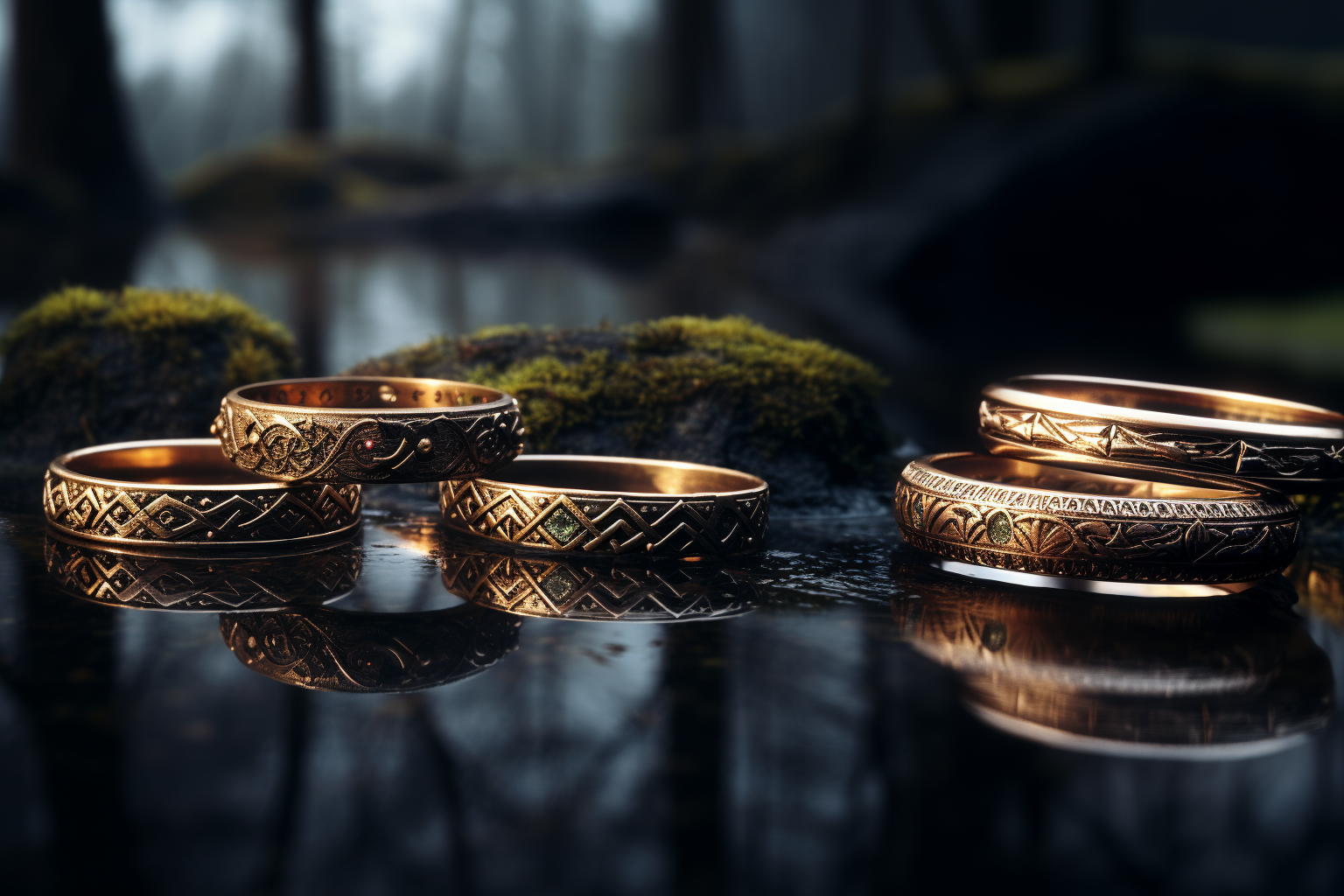 Alliance Celtique Mariage Argent Or Viking Shop