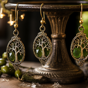 Boucle d'Oreille Arbre De Vie