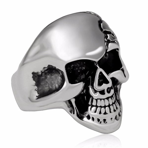 Bague Crâne Au Sourire