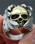 Bague Crâne Épineux