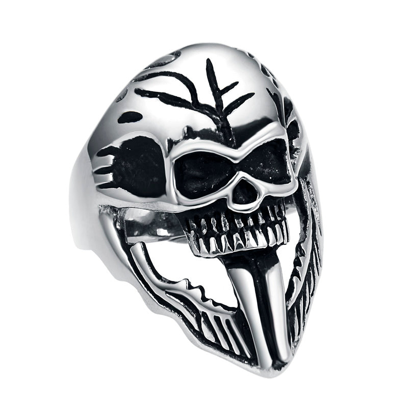 Bague Crâne Sauvage