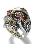 Bague Crâne Steampunk