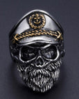 Bague Crâne de Capitaine