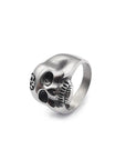 Bague Crâne de Helheim en Acier