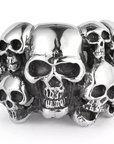 Bague Crânes Maudits