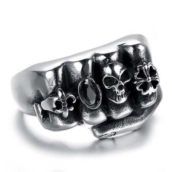 Bague Force de Ragnar - Acier