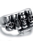 Bague Force de Ragnar - Acier