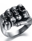 Bague Force de Ragnar - Acier