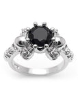 Bague Gothique Odinique en Acier
