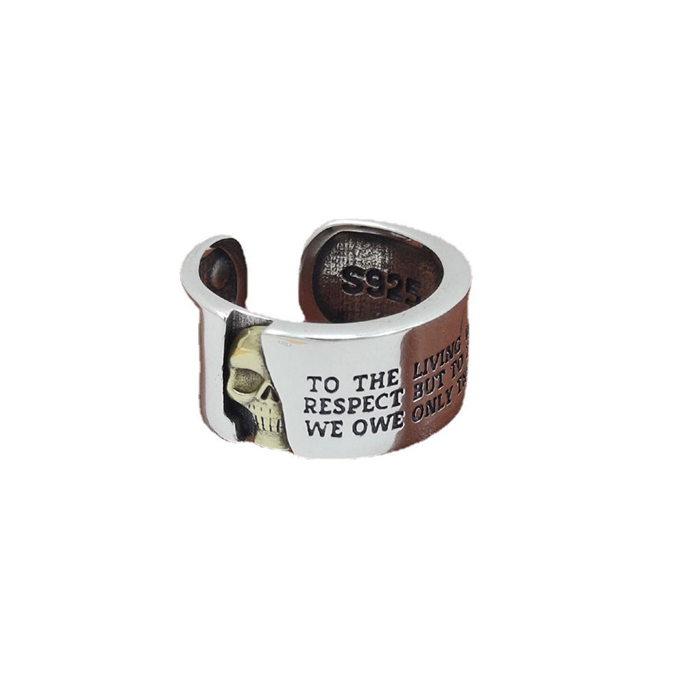 Bague Héritage Tête de Mort