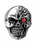 Bague Skull de Loki en Acier Durable