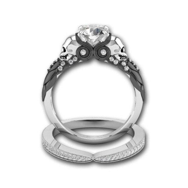 Bague Squelette Valkyrie pour Femme