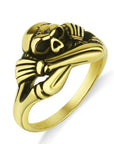 Bague Squelettique de Loki en Acier