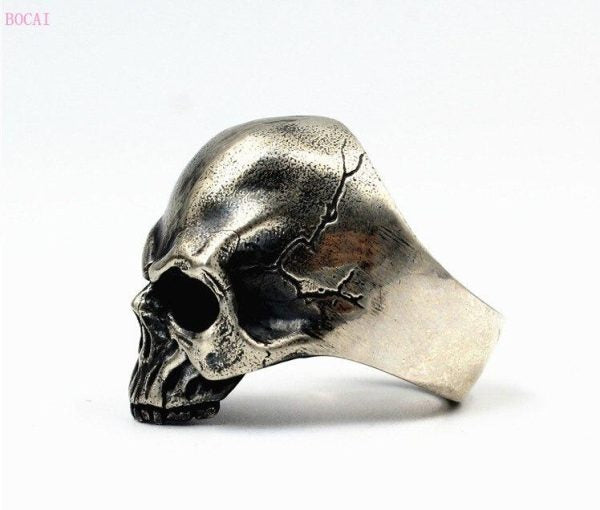 Bague Tête de Mort Antique