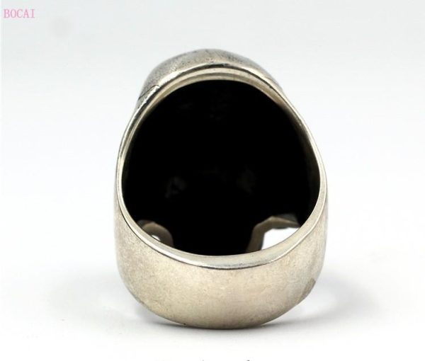Bague Tête de Mort Antique