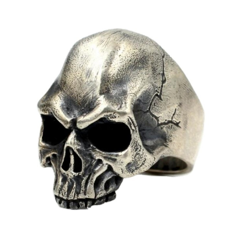 Bague Tête de Mort Antique