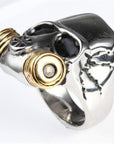 Bague Tête de Mort Cauchemar d’Acier
