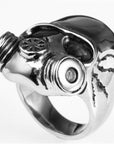 Bague Tête de Mort Cauchemar d’Acier