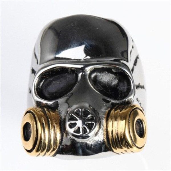Bague Tête de Mort Cauchemar d’Acier