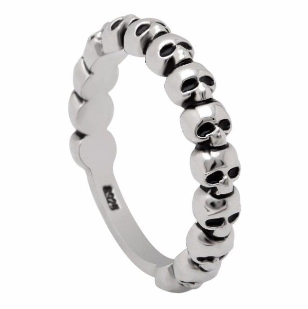 Bague Tête de Mort Charme Macabre