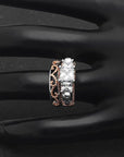 Bague Tête de Mort Chimère Sombre