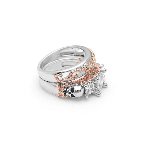 Bague Tête de Mort Chimère Sombre