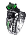 Bague Tête de Mort Éclipse Noire