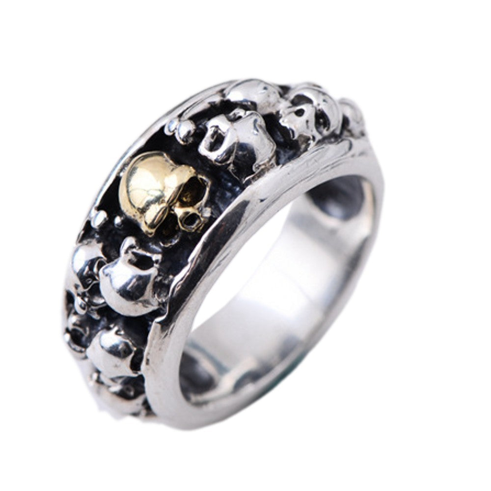 Bague Tête de Mort Encre Éternelle