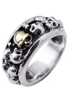 Bague Tête de Mort Encre Éternelle