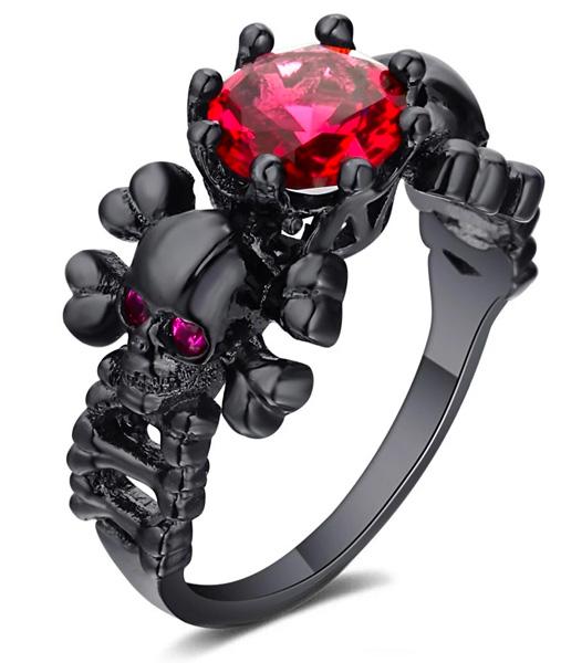 Bague Tête de Mort Esprit Sauvage
