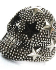 Bague Tête de Mort Étoilée