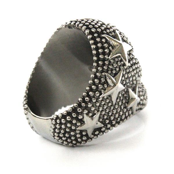 Bague Tête de Mort Étoilée