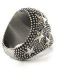 Bague Tête de Mort Étoilée