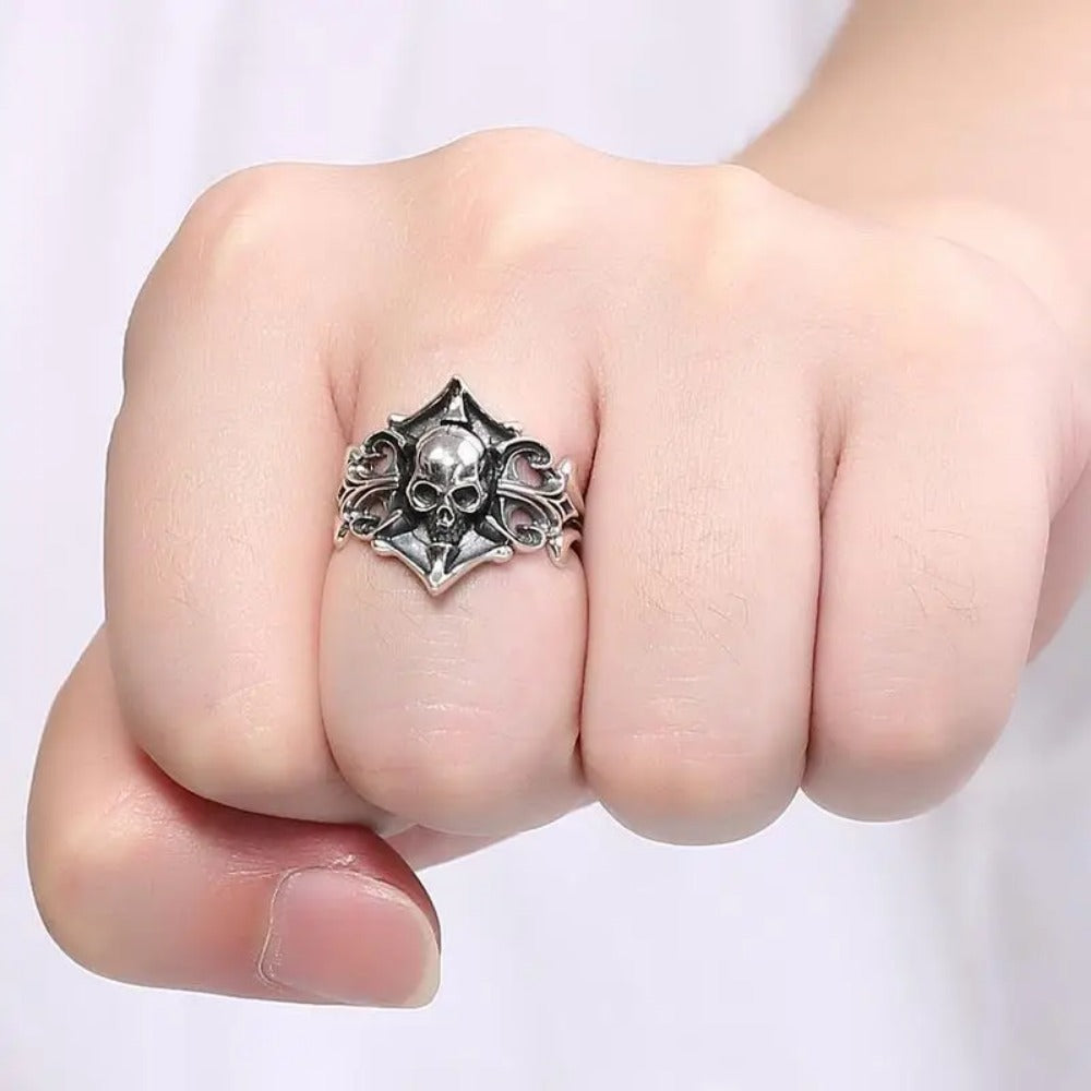 Bague Tête de Mort Infernale