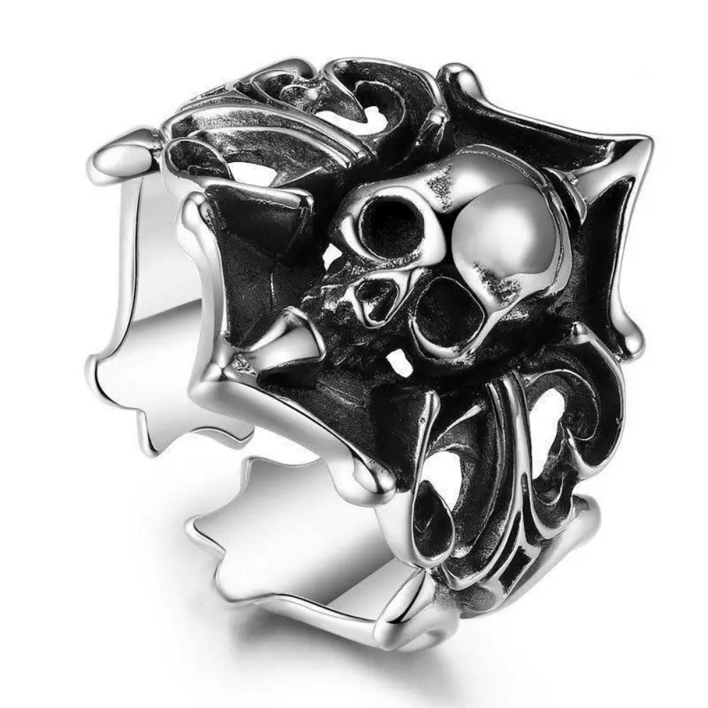 Bague Tête de Mort Infernale