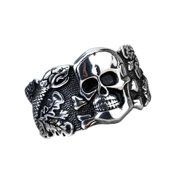 Bague Tête de Mort Lueur des Cendres