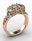 Bague Tête de Mort Ombre et Lumière