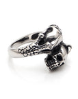 Bague Tête de Mort Souffle Maudit