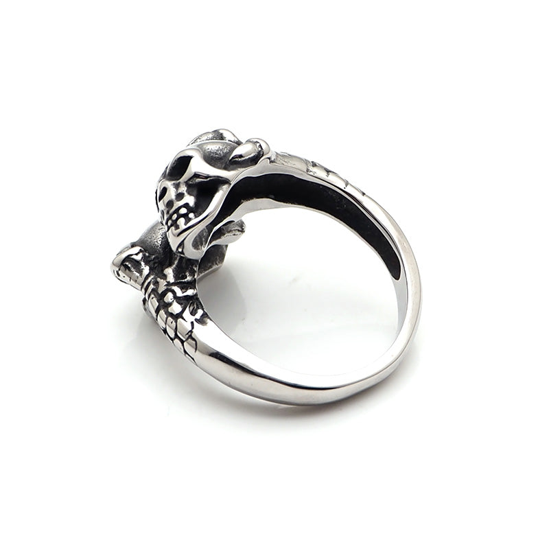 Bague Tête de Mort Souffle Maudit