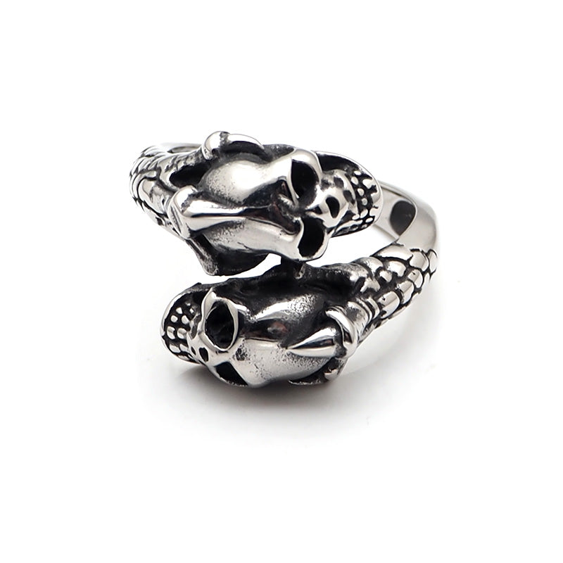 Bague Tête de Mort Souffle Maudit