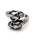 Bague Tête de Mort Souffle Maudit
