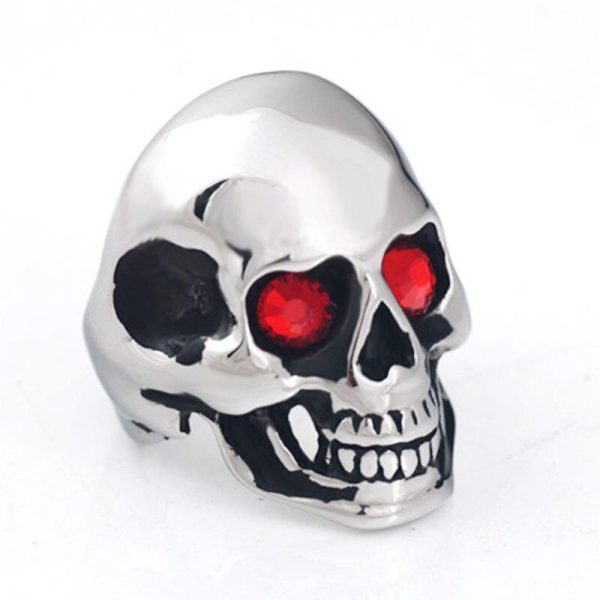Bague Tête de Mort Titan Noir