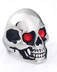 Bague Tête de Mort Titan Noir
