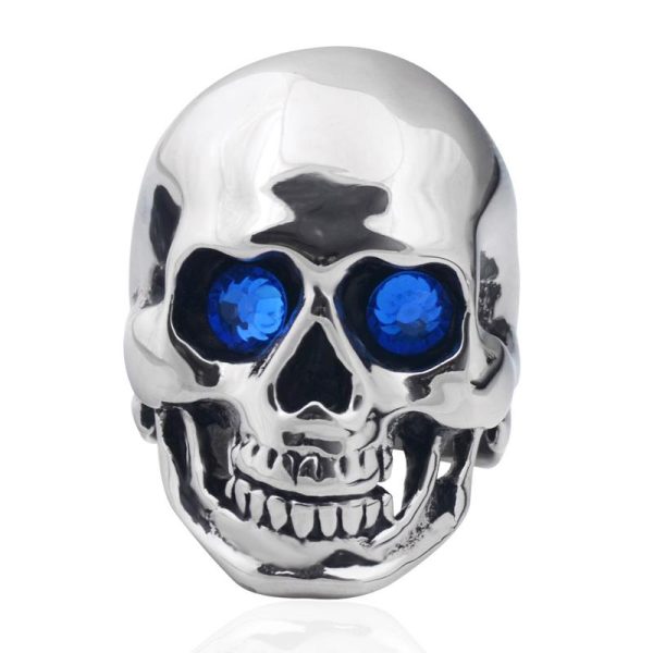 Bague Tête de Mort Titan Noir